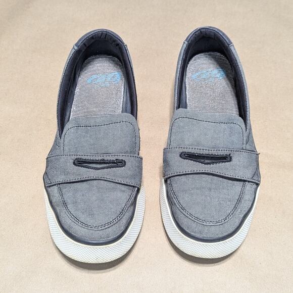 Nike 6.0 Balsa Loafers SB Sneakers Slip On Shoes Canvas Gray Womens 9 Skateboard - Picture 5 of 7